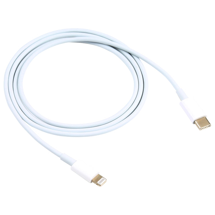 สายชาร์จข้อมูล 100W USB-C / Type-C เป็น 8 Pin ชาร์จเร็ว ความยาว: 1m, Type-C เป็น 8 Pin 1m