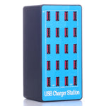 แท่นชาร์จ USB อัจฉริยะมัลติฟังก์ชัน 20 In 1 100W, A5+