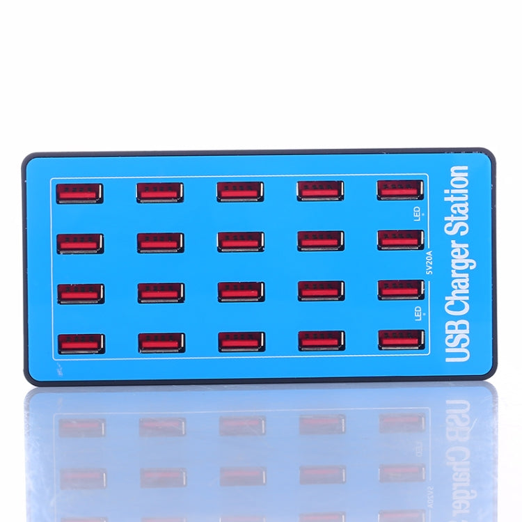 แท่นชาร์จ USB อัจฉริยะมัลติฟังก์ชัน 20 In 1 100W, A5+