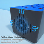 แท่นชาร์จ USB อัจฉริยะมัลติฟังก์ชัน 20 In 1 100W, A5+