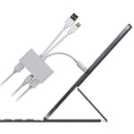 อะแดปเตอร์อ่านการ์ดกล้องมัลติฟังก์ชัน 5 in 1 8 Pin + Type-C / USB-C + USB + การ์ด TF + การ์ด SD, 5 in 1