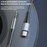 สายเสียง Hi-Fi awei CL-116T Type-C / USB-C เป็น 3.5 มม.