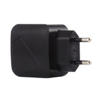 LZ-819A+C QC3.0 USB + PD 18W USB-C / Type-C อินเทอร์เฟซ ที่ชาร์จเดินทางพร้อมไฟแสดงสถานะ ปลั๊ก EU, ปลั๊ก EU