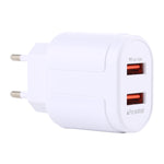 LZ-022 ที่ชาร์จเดินทาง 5V 2.4A 2 พอร์ต USB ปลั๊ก EU