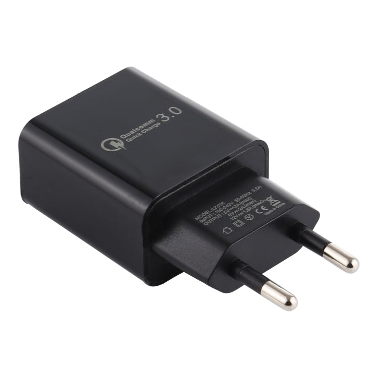 LZ-706 ที่ชาร์จเดินทาง QC3.0 พอร์ต USB เดี่ยว ปลั๊ก EU