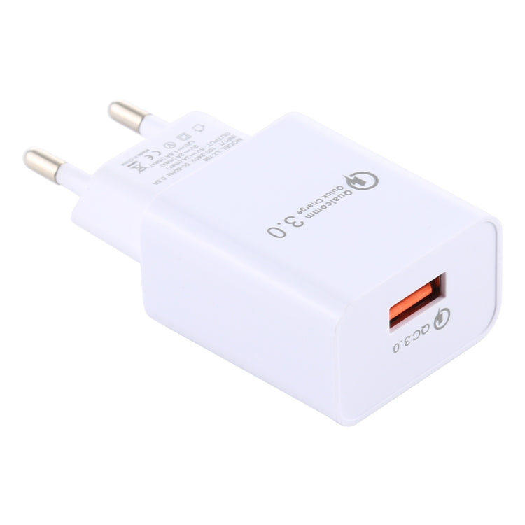 LZ-706 ที่ชาร์จเดินทาง QC3.0 พอร์ต USB เดี่ยว ปลั๊ก EU
