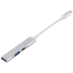 อะแดปเตอร์อ่านกล้อง 3 in 1 8 Pin ชายเป็น 2 x USB 3.0 + 8 Pin หญิง รุ่น S-206
