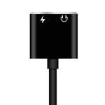 สายอะแดปเตอร์ชาร์จและเสียง ENKAY Hat-prince HC-15 8 Pin + แจ็ค 3.5 มม. เป็น 8 Pin รองรับ iOS 15.0 ขึ้นไป
