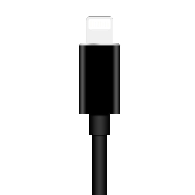 สายอะแดปเตอร์ชาร์จและเสียง ENKAY Hat-prince HC-15 8 Pin + แจ็ค 3.5 มม. เป็น 8 Pin รองรับ iOS 15.0 ขึ้นไป
