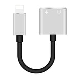 สายอะแดปเตอร์ชาร์จและเสียง ENKAY Hat-prince HC-15 8 Pin + แจ็ค 3.5 มม. เป็น 8 Pin รองรับ iOS 15.0 ขึ้นไป