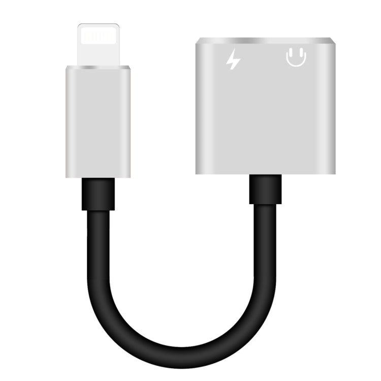 สายอะแดปเตอร์ชาร์จและเสียง ENKAY Hat-prince HC-15 8 Pin + แจ็ค 3.5 มม. เป็น 8 Pin รองรับ iOS 15.0 ขึ้นไป