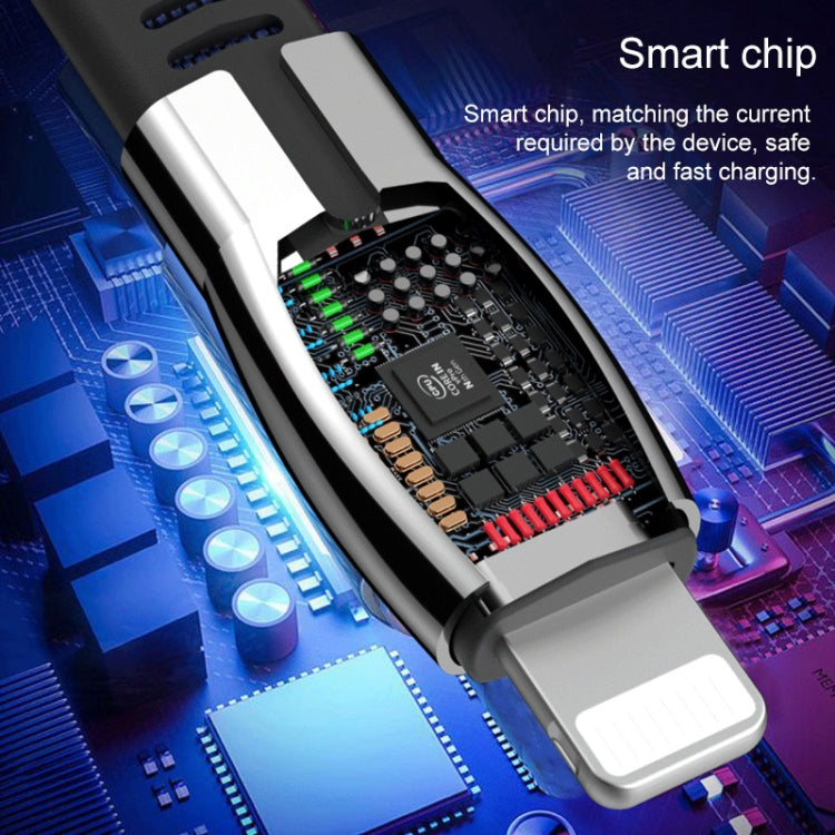 สายชาร์จและซิงค์ข้อมูล WK WDC-107i USB เป็น 8 Pin ความยาว 1 เมตร 2.4A อัลลอยซิงค์เซนต์