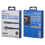 สายชาร์จและซิงค์ข้อมูล WK WDC-107i USB เป็น 8 Pin ความยาว 1 เมตร 2.4A อัลลอยซิงค์เซนต์