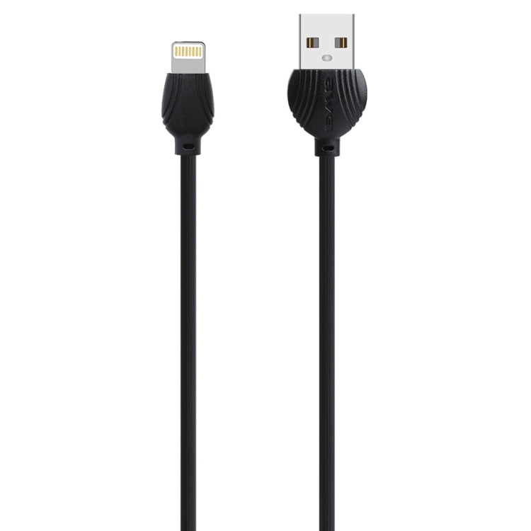 สายชาร์จและส่งข้อมูลอลูมิเนียมอัลลอย awei CL-63 2.5A 8 พิน ความยาว 1 เมตร