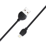 สายชาร์จและส่งข้อมูลอลูมิเนียมอัลลอย awei CL-63 2.5A 8 พิน ความยาว 1 เมตร