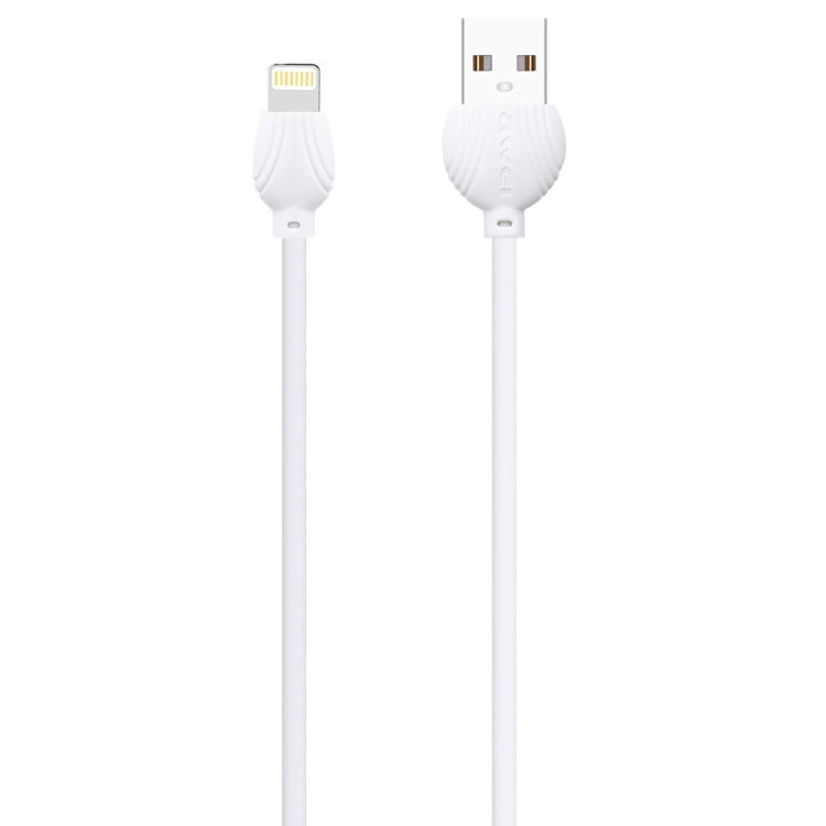 สายชาร์จและส่งข้อมูลอลูมิเนียมอัลลอย awei CL-63 2.5A 8 พิน ความยาว 1 เมตร