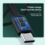 สายชาร์จข้อมูล WK WDC-136 USB เป็น 8 พิน 3A ชาร์จเร็ว USB เป็น 8 พิน (สีดำ), USB เป็น 8 พิน (สีขาว)