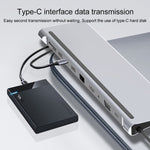 อะแดปเตอร์ HUB 11-in-1 RJ45 + 87W PD + SD/TF + USB 3 พอร์ต + HDMI + VGA + AUX 3.5 มม. เป็น Type-C
