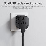 ที่ชาร์จเดินทางอเนกประสงค์ USAMS รุ่น US-CC173 T55 กำลังไฟ 12W