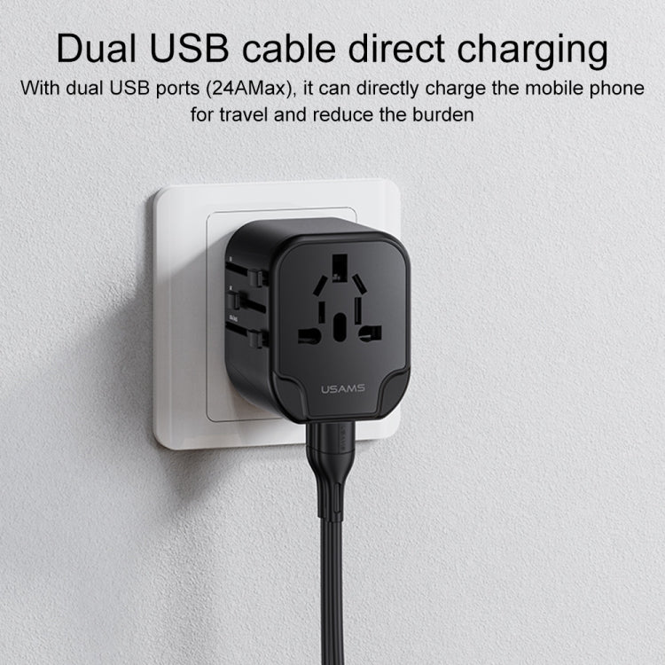 ที่ชาร์จเดินทางอเนกประสงค์ USAMS รุ่น US-CC173 T55 กำลังไฟ 12W