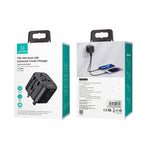 ที่ชาร์จเดินทางอเนกประสงค์ USAMS รุ่น US-CC173 T55 กำลังไฟ 12W