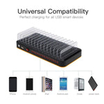 แท่นชาร์จเร็ว USB 15 พอร์ต 100W WLX-815 พร้อมที่วางโทรศัพท์และแท็บเล็ต ปลั๊ก US 100W, ปลั๊ก EU 100W, ปลั๊ก UK 100W, ปลั๊ก AU 100W
