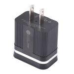 ที่ชาร์จเร็ว USB 20W PD + QC3.0 รุ่น 46-A2C2, ปลั๊กสหรัฐอเมริกา