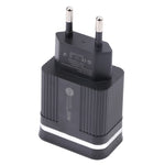 46-A2C2 ที่ชาร์จเร็วมัลติฟังก์ชัน 20W PD + QC3.0 USB ปลั๊ก EU, ปลั๊ก EU