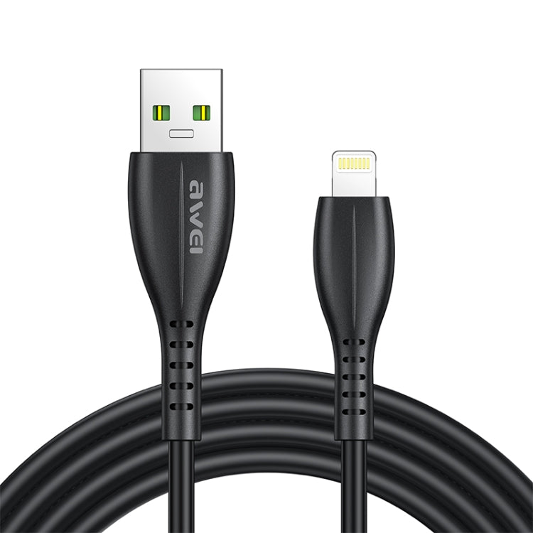 สายชาร์จ USB เป็น 8 พิน awei CL-115L 1 เมตร 2.4A