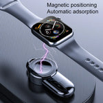 เครื่องชาร์จแม่เหล็กไร้สายแบบพกพา K02 Universal สำหรับ Apple Watch Series 6 / 5 / SE / 4 / 3 / 2 / 1