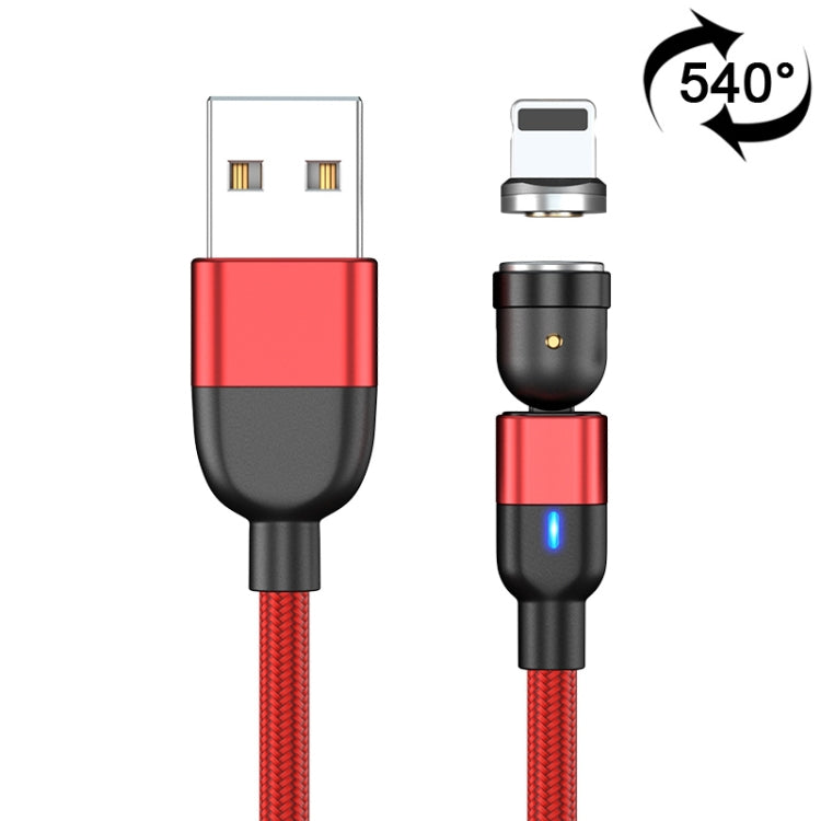 สายข้อมูลแม่เหล็กหมุนได้ 540 องศา USB เป็น 8 Pin ความยาว 2 เมตร 3A Output
