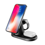 Y05 ที่ชาร์จไร้สายแม่เหล็ก 3 in 1 15W แบบยืดหดได้ สำหรับโทรศัพท์มือถือ / Apple Watch / AirPods, Y05