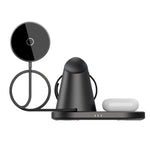 Y05 ที่ชาร์จไร้สายแม่เหล็ก 3 in 1 15W แบบยืดหดได้ สำหรับโทรศัพท์มือถือ / Apple Watch / AirPods, Y05