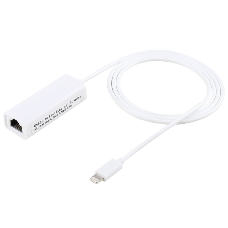 สายอะแดปเตอร์ QTS-LAN8152B 1 เมตร 8 พิน เป็น RJ45 อีเธอร์เน็ต LAN