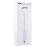 สายอะแดปเตอร์ NK107A1 8 พิน เป็น RJ45 อีเธอร์เน็ต LAN สำหรับ iPhone / iPad ความยาวรวม: 16 ซม.
