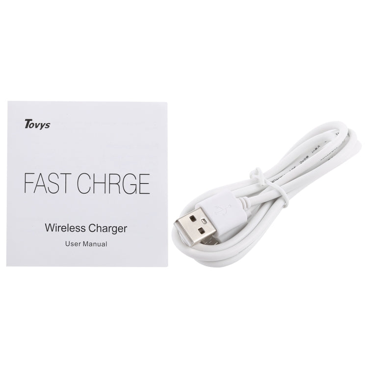 FANTASY 5V 1A Output Qi Standard Ultra-thin Wireless Charger with Charging Indicator, Support QI Standard Phones, FANTASY 5V 1A, FANTASY White