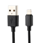 สำหรับ iPhone 5V 2.1A ชาร์จ USB อัจฉริยะพร้อมสายชาร์จ USB 1 เมตรเป็น 8 พิน ปลั๊ก EU