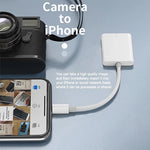 อะแดปเตอร์อ่านการ์ดกล้อง 8 พิน เป็น SD Card