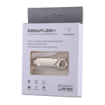 แฟลชไดรฟ์พวงกุญแจ 2 in 1 USB 2.0 & 8 พิน 128GB รุ่น RQW-10F
