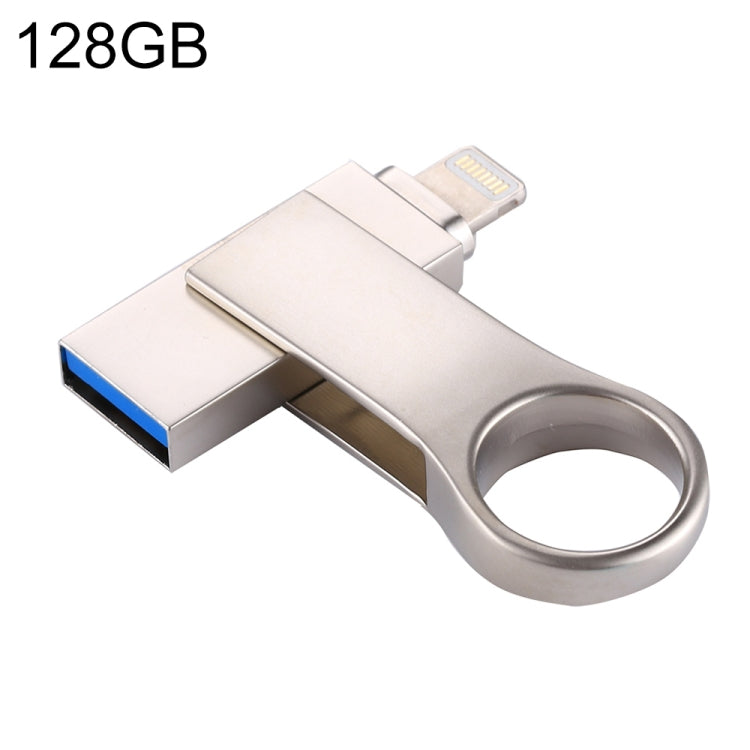 แฟลชไดรฟ์ RQW-10D 2 in 1 USB 2.0 & 8 Pin 128GB, RQW-10D