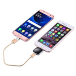 แฟลชไดรฟ์มัลติฟังก์ชัน RQW-18S 8 Pin 64GB พร้อมสาย USB / Micro USB เป็น Micro USB, RQW-18S สีดำ