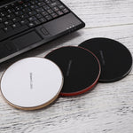 Q21 Fast Charging Wireless Charger Station with Indicator Light, Q21 Black, Q21 Gold, Q21 Red