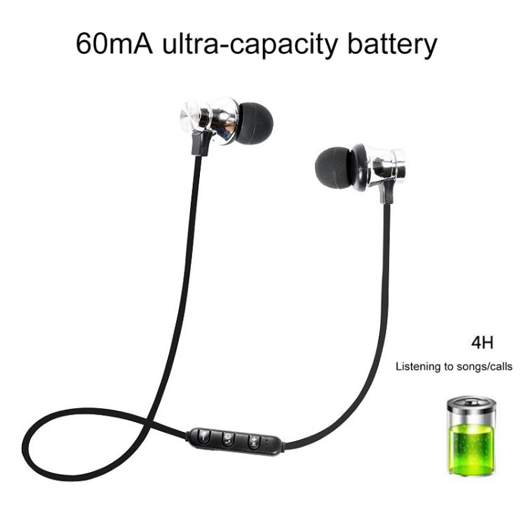 หูฟังบลูทูธไร้สายแบบใส่ในหู XT11 Magnetic V4.2, XT11 (ทอง), XT11 (น้ำเงิน), XT11 (สีหม่น), XT11 (เงิน)
