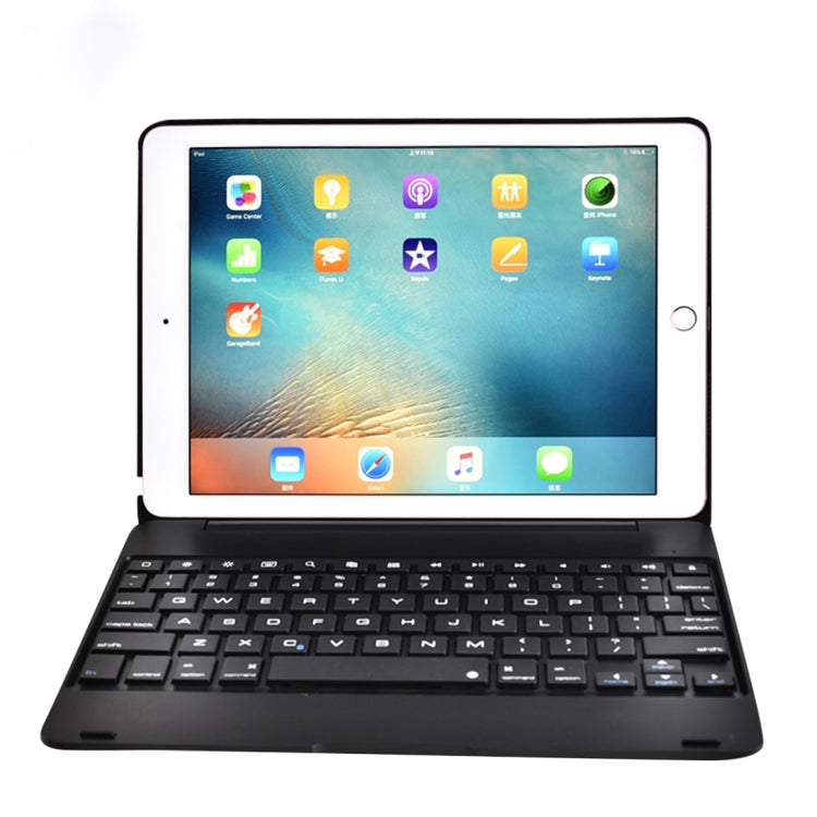 เคสแท็บเล็ตพับแนวนอนพร้อมคีย์บอร์ดบลูทูธ สำหรับ iPad Pro 9.7 นิ้ว / iPad Air 2