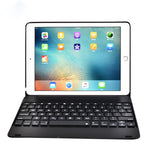 เคสแท็บเล็ตพับแนวนอนพร้อมคีย์บอร์ดบลูทูธ สำหรับ iPad Pro 9.7 นิ้ว / iPad Air 2
