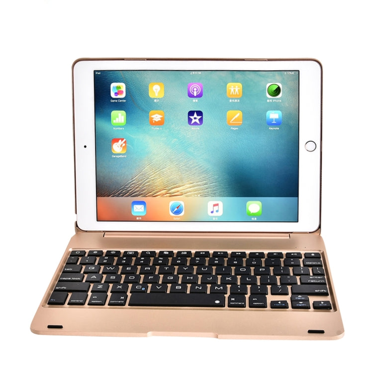 เคสแท็บเล็ตพับแนวนอนพร้อมคีย์บอร์ดบลูทูธ สำหรับ iPad Pro 9.7 นิ้ว / iPad Air 2