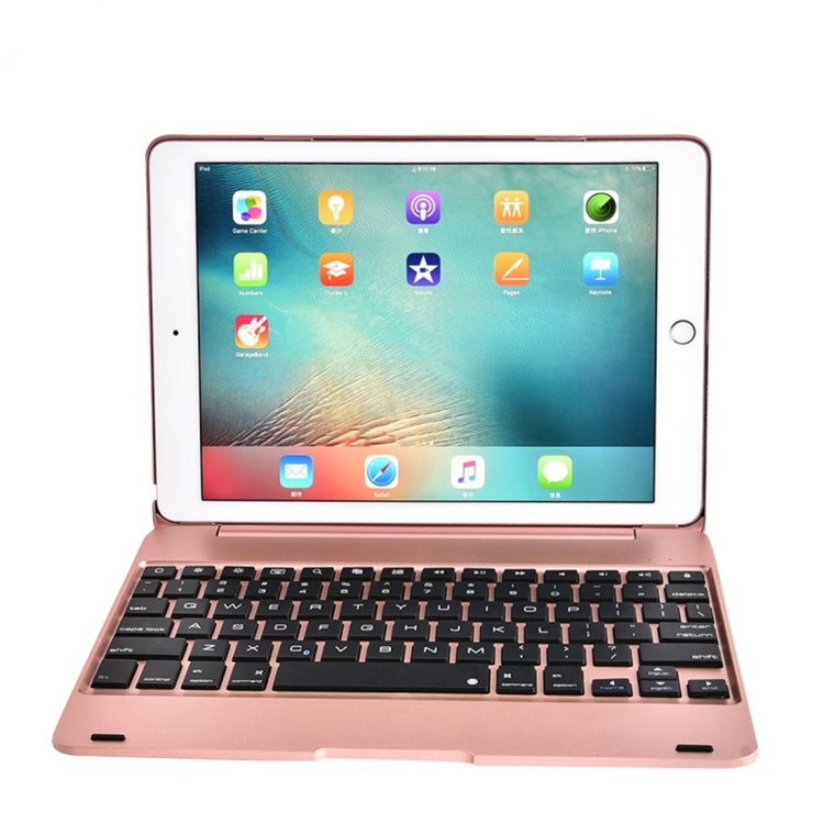 เคสแท็บเล็ตพับแนวนอนพร้อมคีย์บอร์ดบลูทูธ สำหรับ iPad Pro 9.7 นิ้ว / iPad Air 2