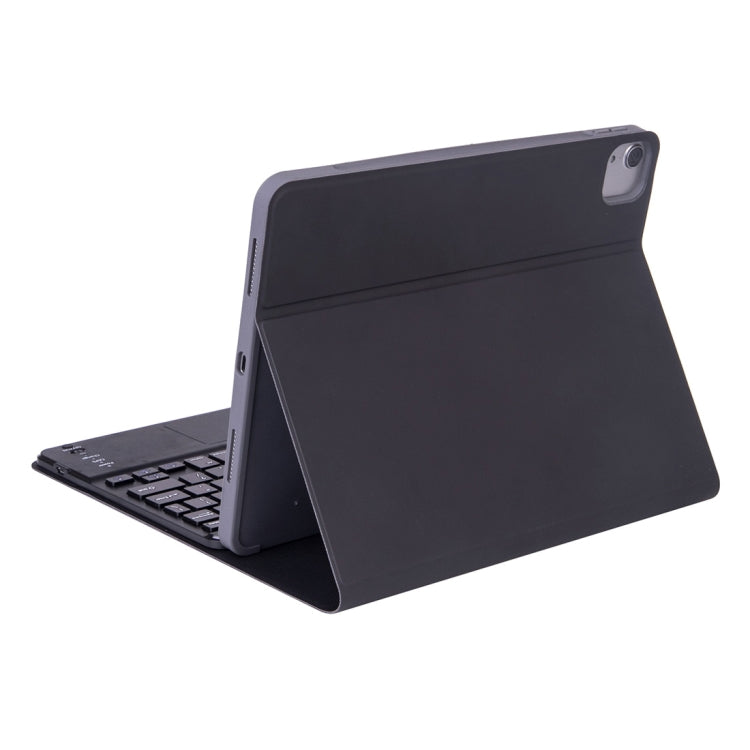 X-11BC เคสแท็บเล็ตคีย์บอร์ด Bluetooth ถอดแยกได้ลายหนังเรียบสำหรับ iPad Pro 11 นิ้ว 2020 / 2018 พร้อมทัชแพดและช่องใส่ปากกา