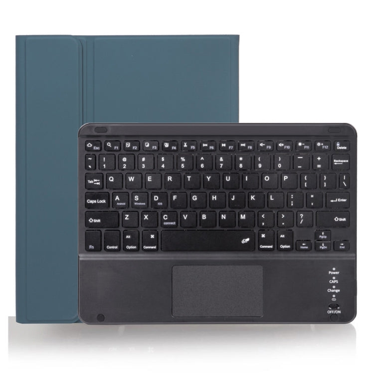 X-11BC เคสแท็บเล็ตคีย์บอร์ด Bluetooth ถอดแยกได้ลายหนังเรียบสำหรับ iPad Pro 11 นิ้ว 2020 / 2018 พร้อมทัชแพดและช่องใส่ปากกา