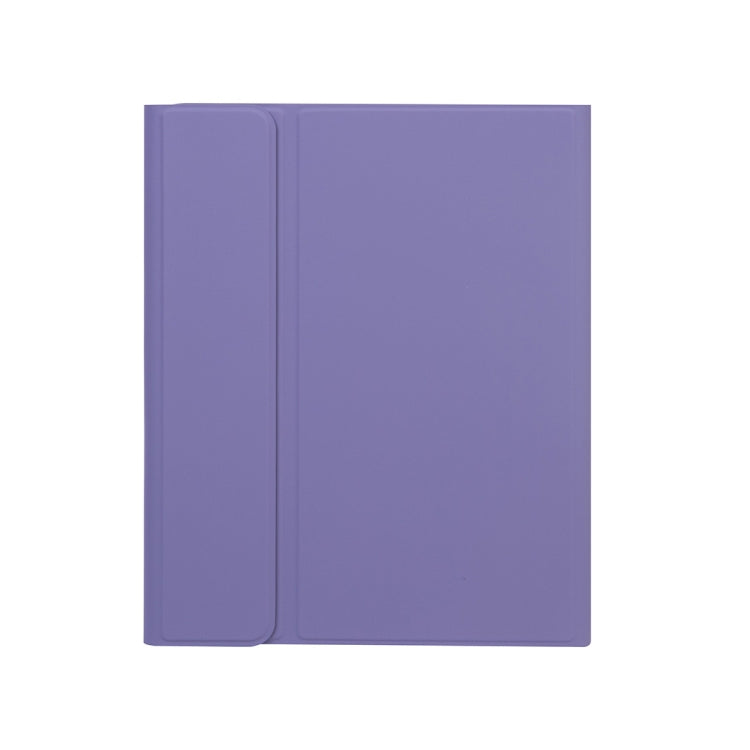 X-11BCS เคสแท็บเล็ตคีย์บอร์ด Bluetooth ถอดแยกได้ลายหนังเรียบสำหรับ iPad Pro 11 นิ้ว 2020 / 2018 พร้อมทัชแพด ช่องใส่ปากกา และไฟพื้นหลัง